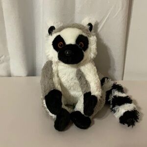 Wild Repubilc Gray and White Lemur Plush
